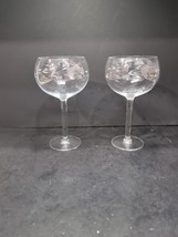 Princess House Crystal Balloon Wine Glasses, Heritage Design, Vtg Wine G... - $266.83 MXN