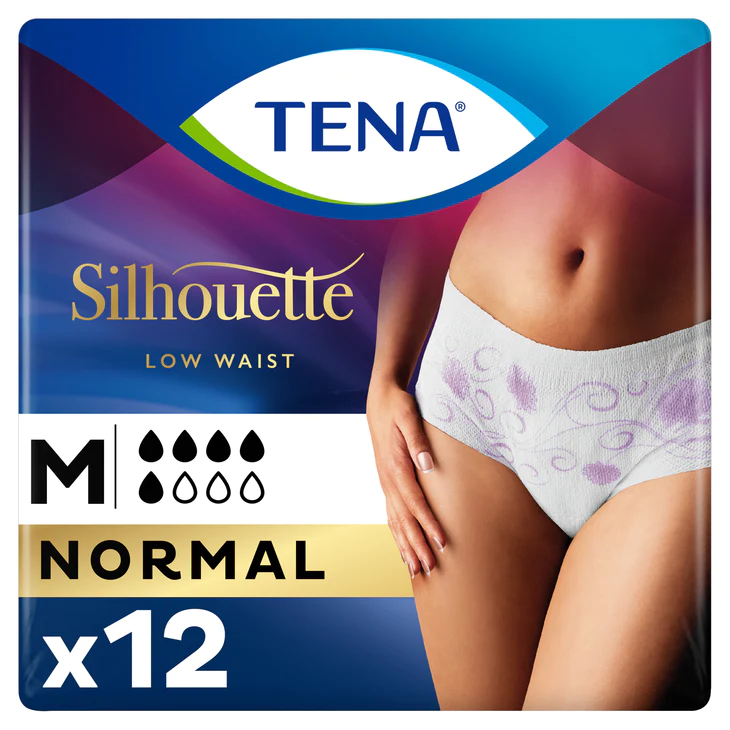 TENA Lady Silhouette Pants Normal Medium - Pack of 12 (Incontinence Pants) - $10.71