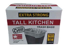 Revolution 13-JAD 13 gal. Capacity Tall Kitchen Trash Bags, 100 ct. - $31.07