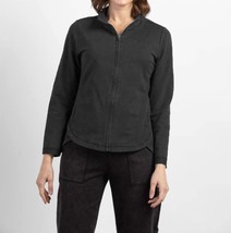 Habitat river wash terry chill jacket in BLACK - size S - £56.20 GBP