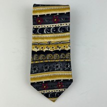 Jerry Garcia Necktie Neck Tie Collector&#39;s Edition 100% Silk Yellows, Browns - £15.82 GBP