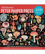 Mushrooms 1000-Piece Jigsaw Puzzle Brand New Ship Worldwide  - $17.90