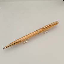 Parker Sonnet Cascade Gold Plated Ballpoint Pen Made in France - £104.50 GBP