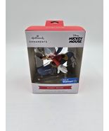 Hallmark Disney Mickey Mouse Snowboarding Christmas Tree Ornament - $14.84