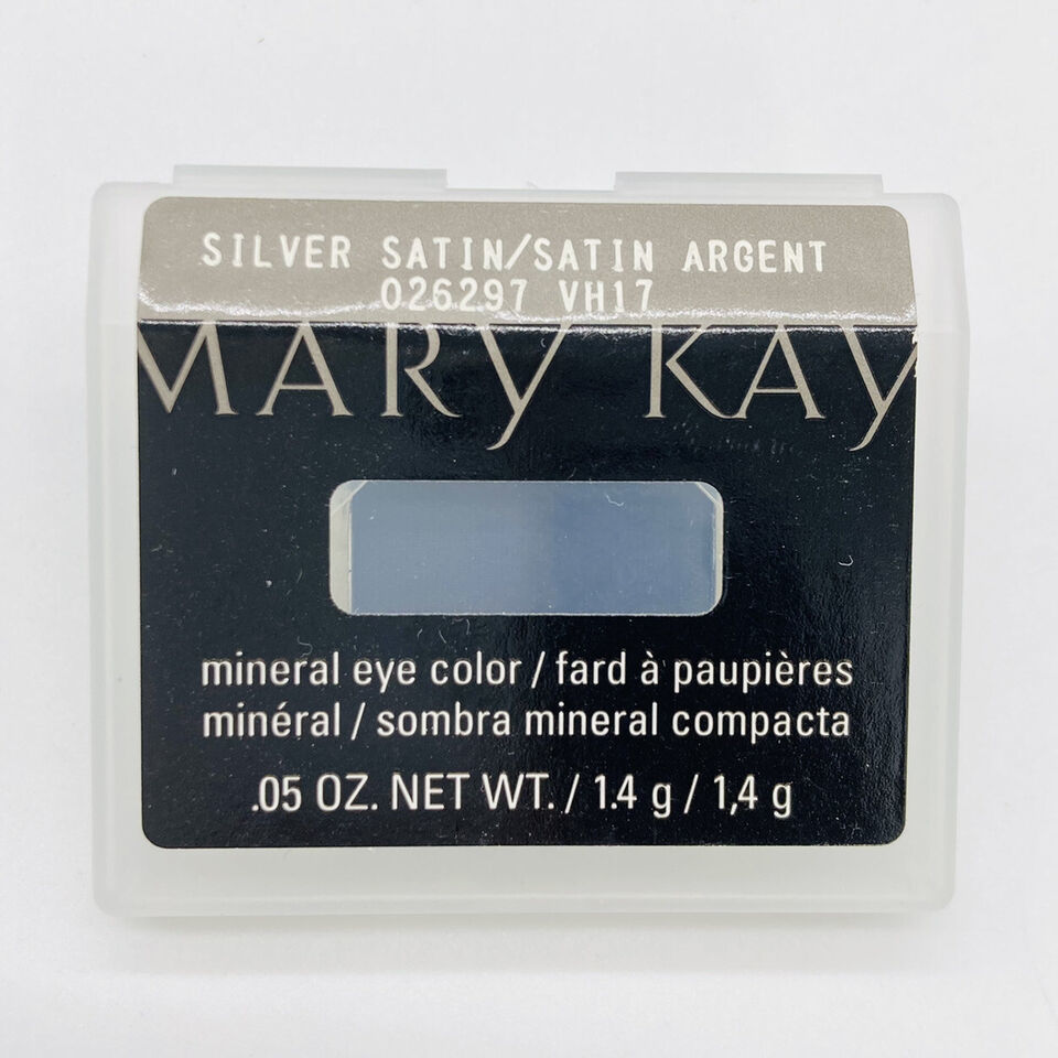 Mary Kay Mineral Eye Color Silver Satin #026297 Eyeshadow Eye Shadow New - $8.12