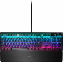 SteelSeries - Apex 5 Full Size Wired Mechanical Hybrid Blue Tactile &amp; Clicky ... - £126.29 GBP