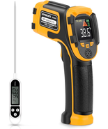 Infrared Thermometer Non-Contact Digital Laser Temperature  Color Display - £16.30 GBP
