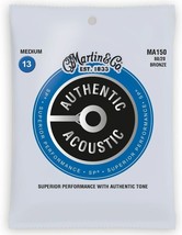 Martin Authentic Acoustic 80/20 Bronze Set, Medium 13-56 - £6.38 GBP