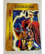 Marvel Overpower 1995 Thor New Character Card God of Thunder   #AY Common - £1.95 GBP