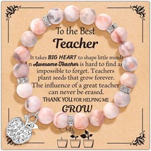 Teacher Appreciation Gifts for Women Personalized Teacher Gifts Natural ... - $17.95