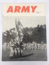 1956 ARMY Magazine United States Army October Vol 7 No 3 - $11.71
