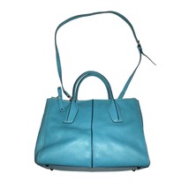 Authenticated TOD&#39;S Blue Satchel Bag - £261.14 GBP