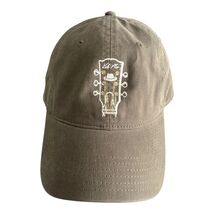 Keb’ Mo’ Khaki Cotton Baseball Cap Guitar Headstock Logo Adjustable OTTO... - $14.40