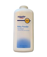 Equate Baby Powder w/ TALC 22oz Bottle USA Made Compare Johnson&#39;s - £29.20 GBP