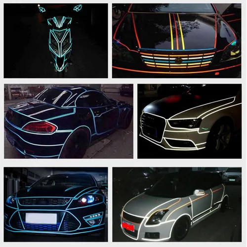 Sporting Car Accessories Decoration Reflective Sticker For Car Trailer Reflectiv - £23.89 GBP
