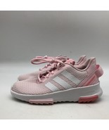 Adidas Girls Racer TR 2.0 FY9485 Pink Running Shoes Sneakers Size 1.5 - £23.35 GBP