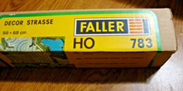 FALLER HO #  783 &quot;PRINTED LANDSCAPING UNDERLAY DECOR, ROADWAYS&quot;  VINTAGE... - $30.00
