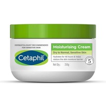Cetaphil Moisturising Cream for Face &amp; Body, Dry to Normal skin, 250g - £30.02 GBP