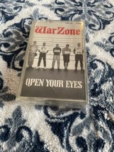 Warzone Open Your Eyes Cassette Tape Caroline Records 1988 Hardcore Punk - $44.58
