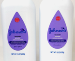 2x Johnson's Baby Powder Lavender Cornstarch Hypoallergenic 15 oz New Se... - $44.50
