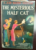 Judy Bolton #9 The Mysterious Half Cat by Margaret Sutton 4 Glossy illus... - $34.20