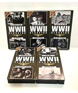 Lot of 5 WWII Classics VHS 1998 Thunderbirds Torpedo Alley 2 Films per Tape - $355.52 MXN