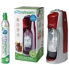 SodaStream A200 Red / Silver Water Carbonator Machine and Bottle Tested - $746.15 MXN