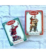 Coca-Cola Playing Cards Santa Claus Lot of 2 Decks Sealed New 1994 Chris... - $163.13 MXN