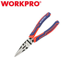 WORKPRO Premium 8" Needle Nose Pliers Paper Clamp Precision Heavy-Duty CRV Steel - $29.99