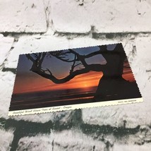 Vintage Postcard Beautiful Sunset At Beach Oregon  - £3.94 GBP