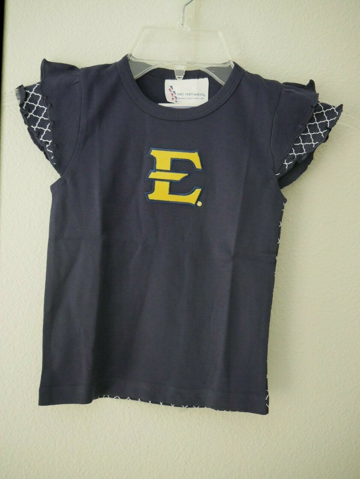 Primary image for Two Feet Ahead NCAA East Tennessee State Buccaneers Girls Shirt & Legging Set 2T