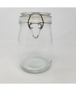 Ikea KORKEN Jar with Lid, Clear Glass, 34 oz Food Storage - £11.78 GBP