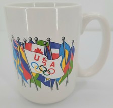 1996 Olympic Games Atlanta Coffee Cup 100th Anniversary Vintage 14oz (RARE) - £16.43 GBP