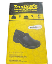 Women&#39;s Shoes Tredsafe Leather Zest II Oil Slip Resistant Clogs Size 7 - £19.27 GBP