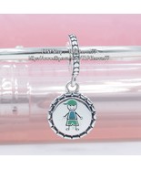 FAMILY DAY 100%  925 Sterling Silver Boy ,Son Dangle Charm with Enamel  - £14.00 GBP