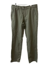 Weatherproof Vintage Size 34 x 30  Green Nylon Quick Dry Straight Leg Pants - $14.53
