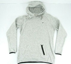 Nike Femmes Polaire Therma-Fit Capuche Petit Bruyère Gris Noir 548808-06... - £14.89 GBP