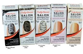 Sally Hansen Salon Effects Real Nail Polish Strips, Lust-Rous, 16 Count - £7.49 GBP