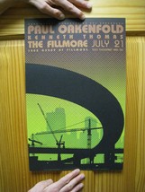 Paul Oakenfold Poster Kenneth Thomas July 21, 2006 Fillmore  - $1,284.77 MXN