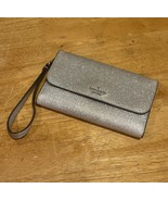 Kate Spade New York Lola Glitter Shimmy Medium iPhone Wristlet Lunar Gli... - $67.53 CAD