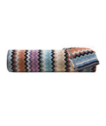 Missoni Home Adam 160 Hand Towel Multi-Color Stripe Velour - £27.97 GBP