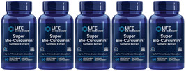 Super BIO- Curcumin Turmeric Extract Joint Health 400mg 300 Caps Life Extension - £113.75 GBP