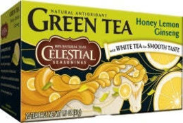 Celestial Seasonings Honey Lemon Ginseng Green Tea (6 Boxes) - $21.30