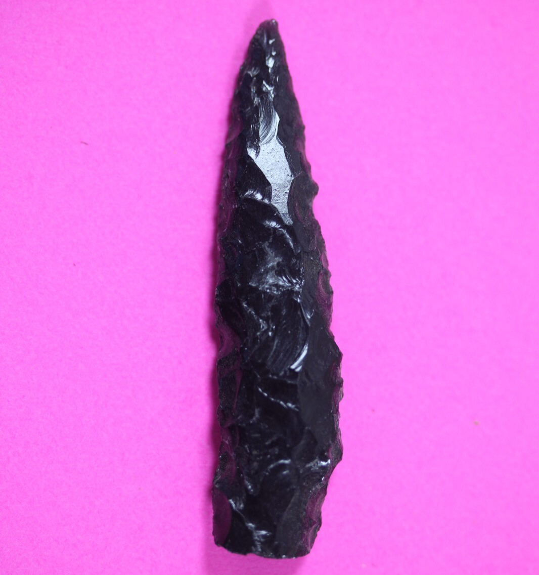 Authentic Pre Columbian Artifact Aztec Arrowhead Battle of Mexico City C... - $29.99
