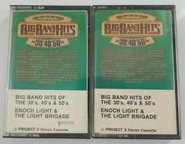 Enoch Light &amp; the Light Brigade Big Band Hits of the 30s 40s 50s Cassette Tape  - £14.01 GBP