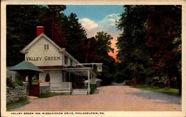 Vintage Postcard - Valley Green Inn, Wissahickon Drive, Philadelphia, Pa BK54 - £3.50 GBP