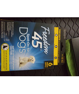 (2 Packages) Freedom 45 Spot On For XL Dogs Over 66 Lbs Topical 6 Month ... - £25.68 GBP