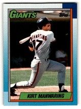 1990 Topps #678 Kirt Manwaring    San Francisco Giants Baseball Cards E ID:53752 - $1.73