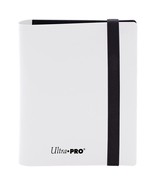 Ultra Pro Binder: 4-Pocket: PRO: Eclipse: Arctic White - $16.80