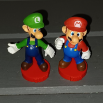 Super Mario Chess Replacement Pieces Mario &amp; Luigi - King Queen Cake Topper - £8.69 GBP